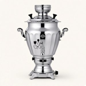 تصویر اصلی سماور گاز سوز نگین سیمین - 6 لیتری