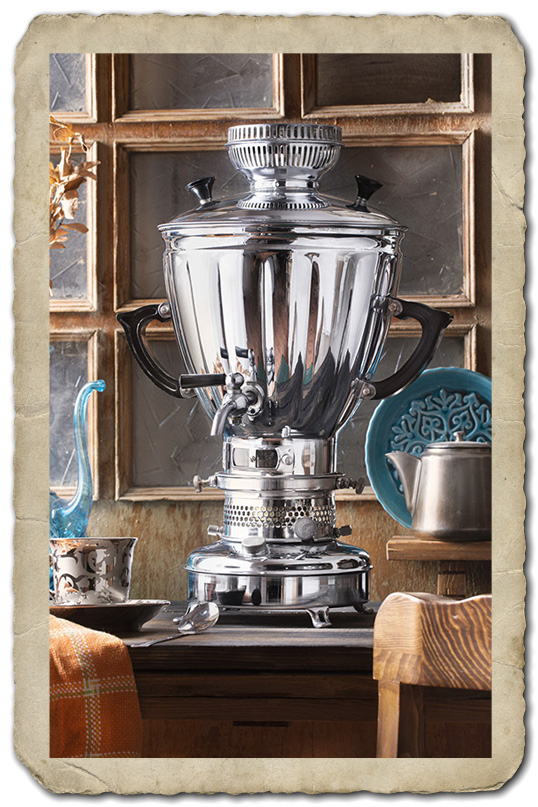 محصولات خاطره‌انگیز صنایع عالی‌نسب — سماور و لوازم نفتی کلاسیک